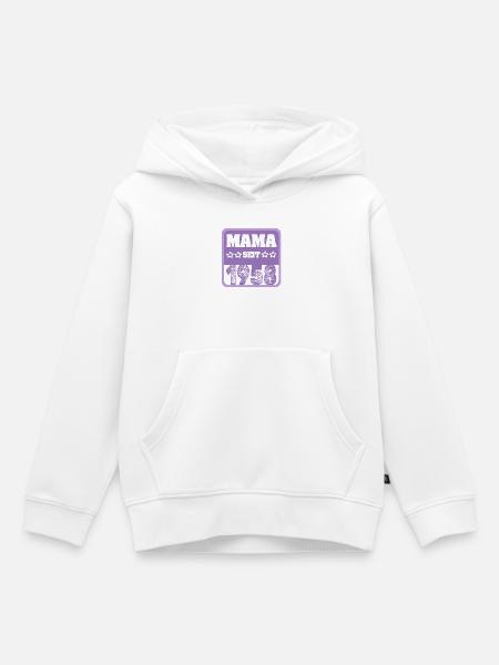 Mama 1958 - Kinder Premium Organic Hoodie - Weiß