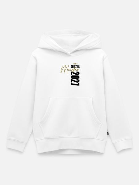 Meister 2027 - Kinder Premium Organic Hoodie - Weiß