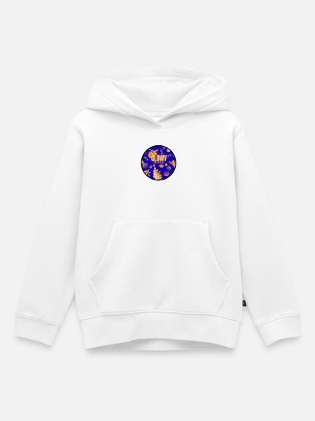 Leuchtender Herbst - Kinder Premium Organic Hoodie - Weiß