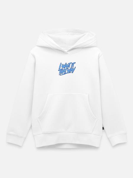 I Want It That Way - Backstreet - Kinder Premium Organic Hoodie - Weiß