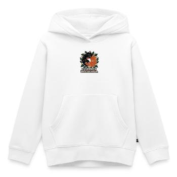 Zusammen unbesiegbar - Kinder Premium Organic Hoodie - Weiß - Vorne - AI Model Kid Female (0cm)