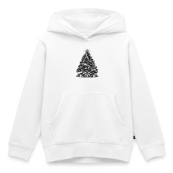 Weihnachtsgeschenk für Heimwerker - Kinder Premium Organic Hoodie - Weiß - Vorne - AI Model Kid Female (0cm)