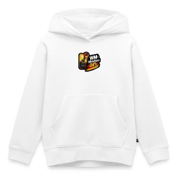 WM-Modus an Schalter mit Handball Vektor Shirt - Kinder Premium Organic Hoodie - Weiß - Vorne - AI Model Kid Female (0cm)