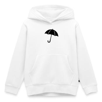 Regenschirm Regen Meteorologe Geschenk  - Kinder Premium Organic Hoodie - Weiß - Vorne - AI Model Kid Female (0cm)