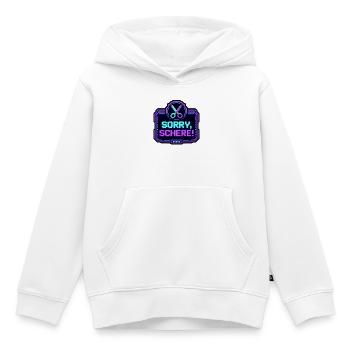 Sorry Schere Retro Arcade Game Over Pixel Shirt - Kinder Premium Organic Hoodie - Weiß - Vorne - AI Model Kid Female (0cm)