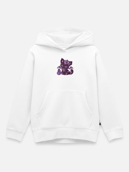 VampiKätzchen - Kinder Premium Organic Hoodie - Weiß