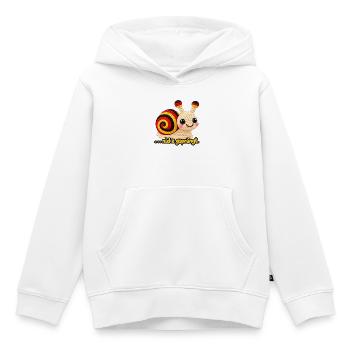 Nid z gsprängt Berner Schnecke  - Kinder Premium Organic Hoodie - Weiß - Vorne - AI Model Kid Female (0cm)