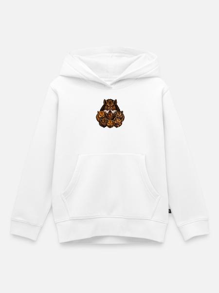 Säen und Ferkel - Kinder Premium Organic Hoodie - Weiß