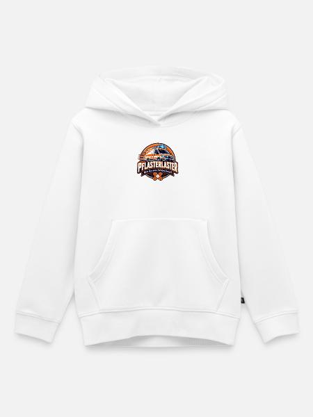 PflasterLaster Rettungsservice Logo - Kinder Premium Organic Hoodie - Weiß