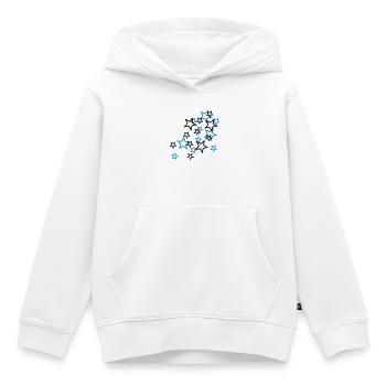 stars - Kinder Premium Organic Hoodie - Weiß - Vorne - AI Model Kid Female (0cm)