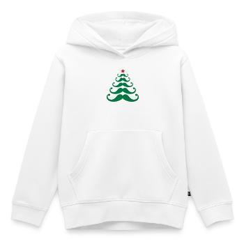 Weihnachtsbaum - Kinder Premium Organic Hoodie - Weiß - Vorne - AI Model Kid Female (0cm)