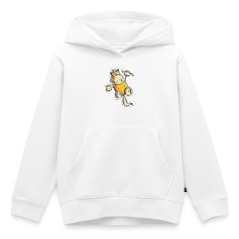Fuchs Pferd hängt ab - Kinder Premium Organic Hoodie - Weiß - Vorne - AI Model Kid Female (0cm)