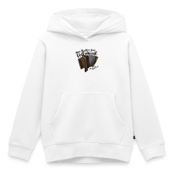 Mein Nachbar hört Volksmusik | ZiachON! - Kinder Premium Organic Hoodie - Weiß - Vorne - AI Model Kid Female (0cm)