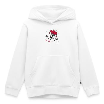 Carnival, Carnival, Confetti - Kids Premium Organic Hoodie - white - Front - AI Model Kid Female (0cm)