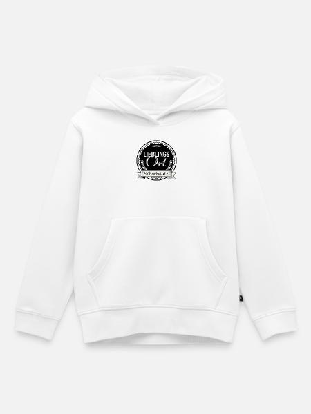 Lieblingsort Scharbeutz - Kinder Premium Organic Hoodie - Weiß