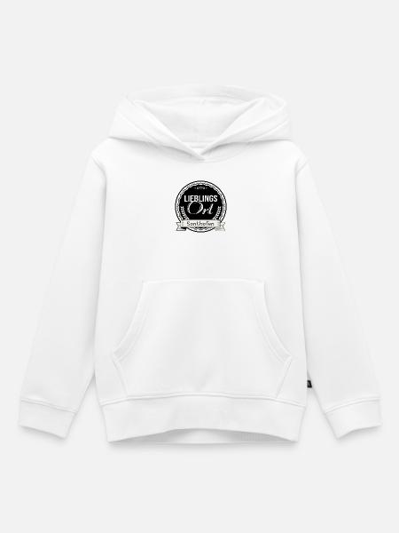 Lieblingsort Sonthofen - Kinder Premium Organic Hoodie - Weiß