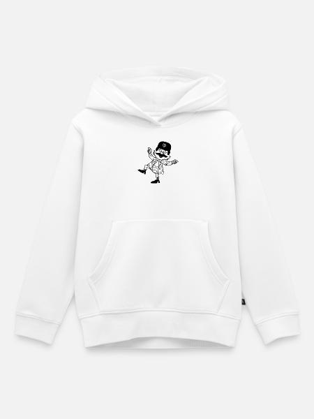 Bienvenue au cirque - Sweat Premium à capuche enfant bio - blanc