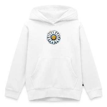 Daisy - Kids Premium Organic Hoodie - white - Front - AI Model Kid Female (0cm)