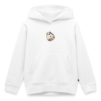Le sympathique cochon d’Inde - Sweat Premium à capuche enfant bio - blanc - Devant - AI Model Kid Female (0cm)