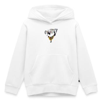 Bunter Huhn mit Psychedelic - Verrücktes Huhn - Kinder Premium Organic Hoodie - Weiß - Vorne - AI Model Kid Female (0cm)