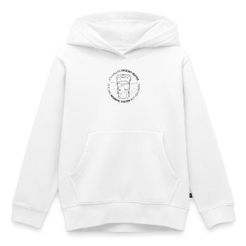 Spooky Water Es ist wie normales Wasser, hat aber Buhrufe - Kinder Premium Organic Hoodie - Weiß - Vorne - AI Model Kid Female (0cm)
