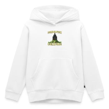 Soundsystem Culture Lion - Kinder Premium Organic Hoodie - Weiß - Vorne - AI Model Kid Female (0cm)