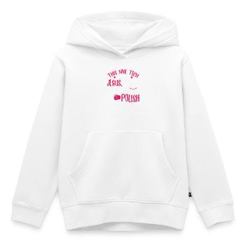 Nail Designer Nail Designer Cosmetics Nail Salon - Kids Premium Organic Hoodie - white - Front - AI Model Kid Female (0cm)