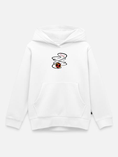 Fußball Tor Goal - Kinder Premium Organic Hoodie - Weiß