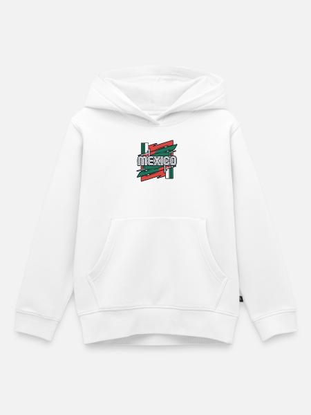 Mexico - Kinder Premium Organic Hoodie - Weiß