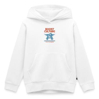 Turbo Boost Culture - Kinder Premium Organic Hoodie - Weiß - Vorne - AI Model Kid Female (0cm)