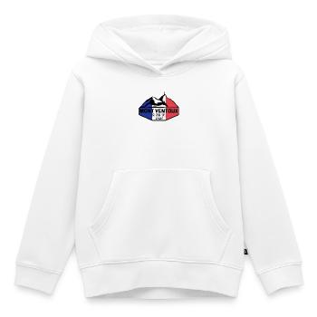 MontVentoux  2026 sticker - Kinder Premium Organic Hoodie - Weiß - Vorne - AI Model Kid Female (0cm)