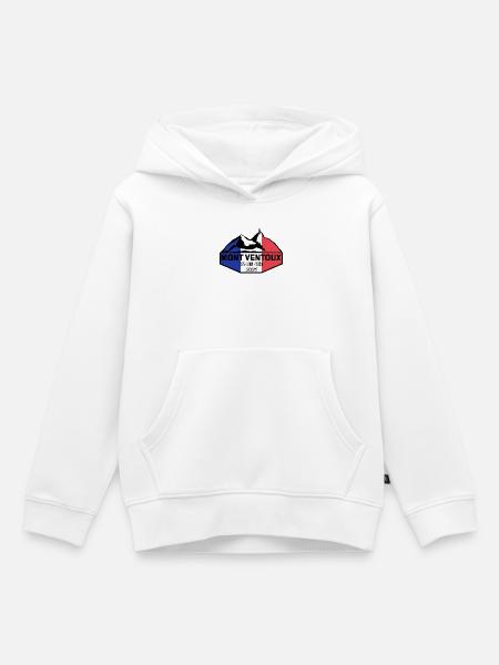 MontVentoux 2026 sticker - Kinder Premium Organic Hoodie - Weiß