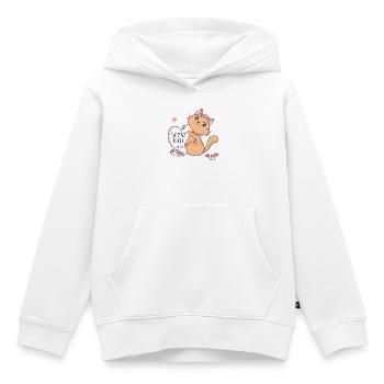 Schulkind 2026  - Kinder Premium Organic Hoodie - Weiß - Vorne - AI Model Kid Female (0cm)