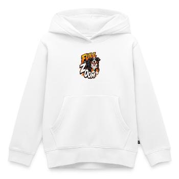 Berner Sennenhund - Kinder Premium Organic Hoodie - Weiß - Vorne - AI Model Kid Female (0cm)