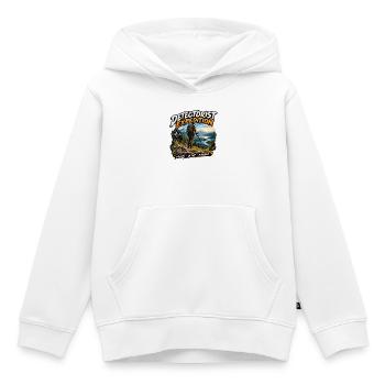 Detektorist-Expedition-Metalldetektor-Abenteuer - Kinder Premium Organic Hoodie - Weiß - Vorne - AI Model Kid Female (0cm)