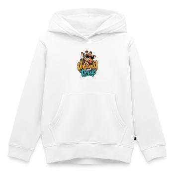 Giraffe - Kinder Premium Organic Hoodie - Weiß - Vorne - AI Model Kid Female (0cm)