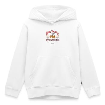 Bake Yourself A Tasty Christmas Backen Geschenk - Kinder Premium Organic Hoodie - Weiß - Vorne - AI Model Kid Female (0cm)