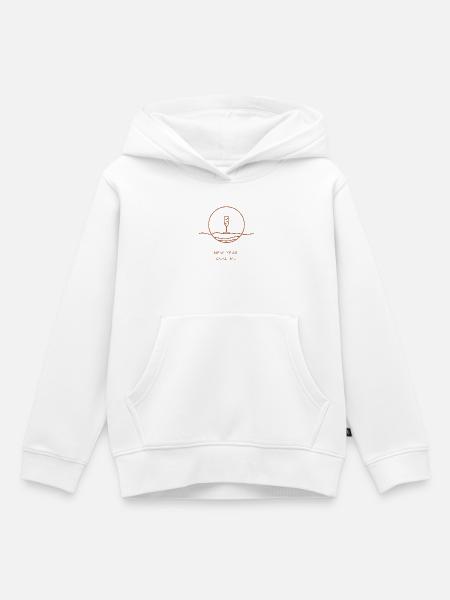 Neujahrsgeschenk – Neujahr. Ich auch. - Kinder Premium Organic Hoodie - Weiß