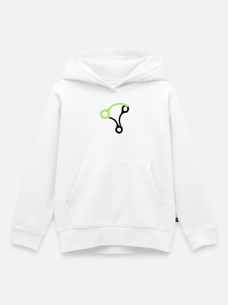 3skydivepins - Kinder Premium Organic Hoodie - Weiß