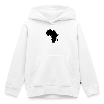 afrika - Kinder Premium Organic Hoodie - Weiß - Vorne - AI Model Kid Female (0cm)