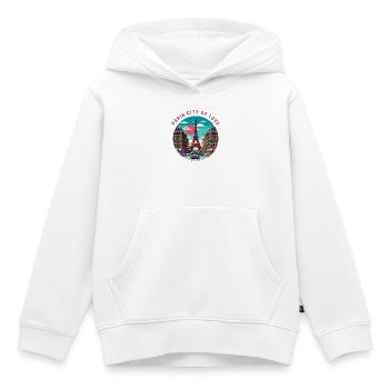 Paris Stadt der Liebe - Kinder Premium Organic Hoodie - Weiß - Vorne - AI Model Kid Female (0cm)