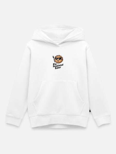 Pie-fessional Eater - Kinder Premium Organic Hoodie - Weiß