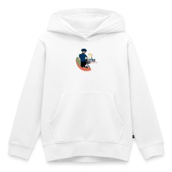 Little boy dreams - Sweat Premium à capuche enfant bio - blanc - Devant - AI Model Kid Female (0cm)
