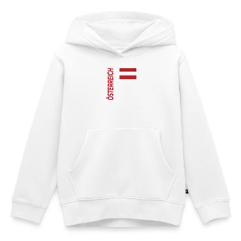 Kitzbühel - Kinder Premium Organic Hoodie - Weiß - Vorne - AI Model Kid Female (0cm)
