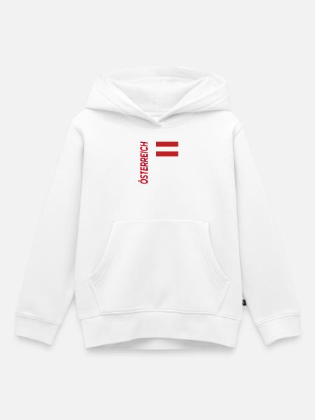 Zell am See - Kinder Premium Organic Hoodie - Weiß