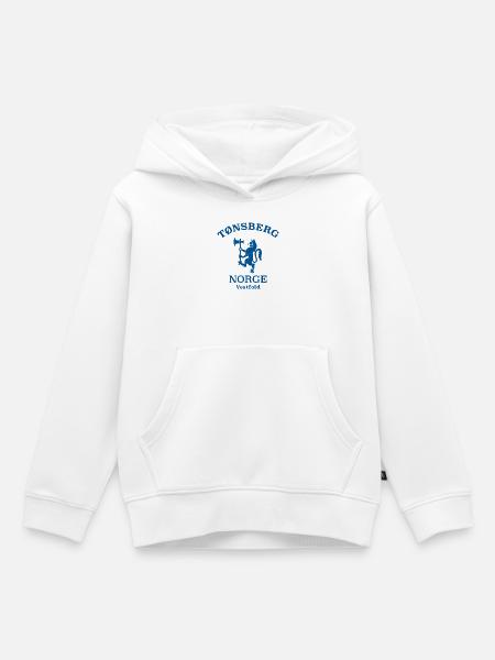 Tonsberg Norge Norwegen - Kinder Premium Organic Hoodie - Weiß