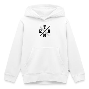 Team - Kinder Premium Organic Hoodie - Weiß - Vorne - AI Model Kid Female (0cm)