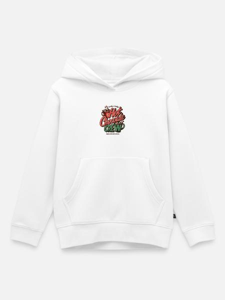 Hot Chocolate Crew - Kinder Premium Organic Hoodie - Weiß