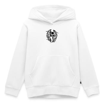 Erzengel Michael - Angel Spirit & Soul - Kinder Premium Organic Hoodie - Weiß - Vorne - AI Model Kid Female (0cm)