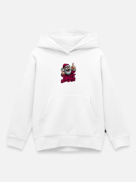 Jingle This - Kinder Premium Organic Hoodie - Weiß